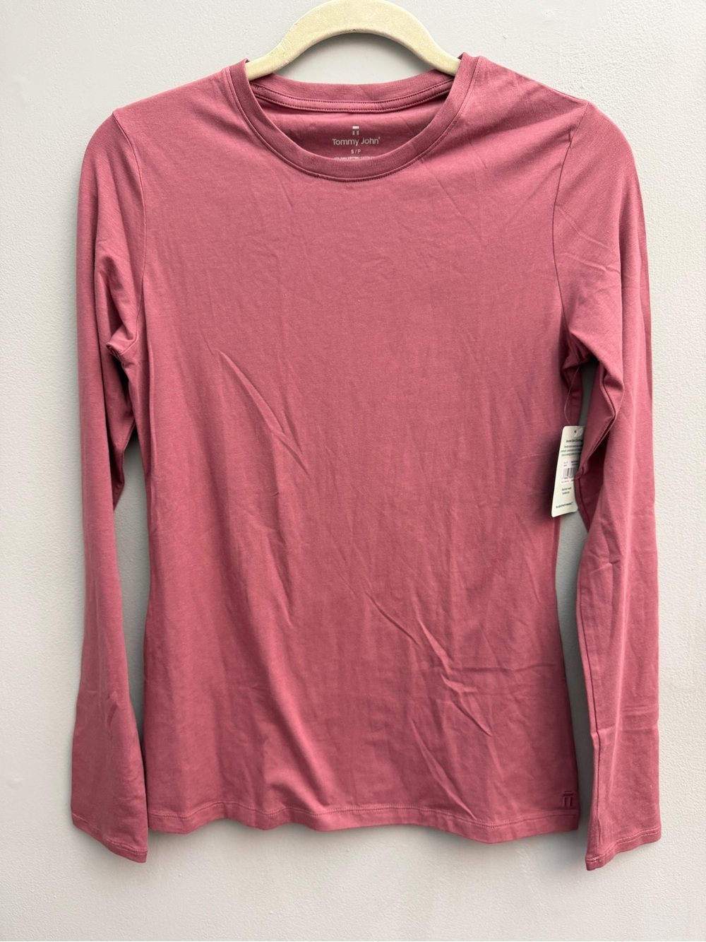 *New* Tommy John Pima Cotton Long Sleeve, Size Small